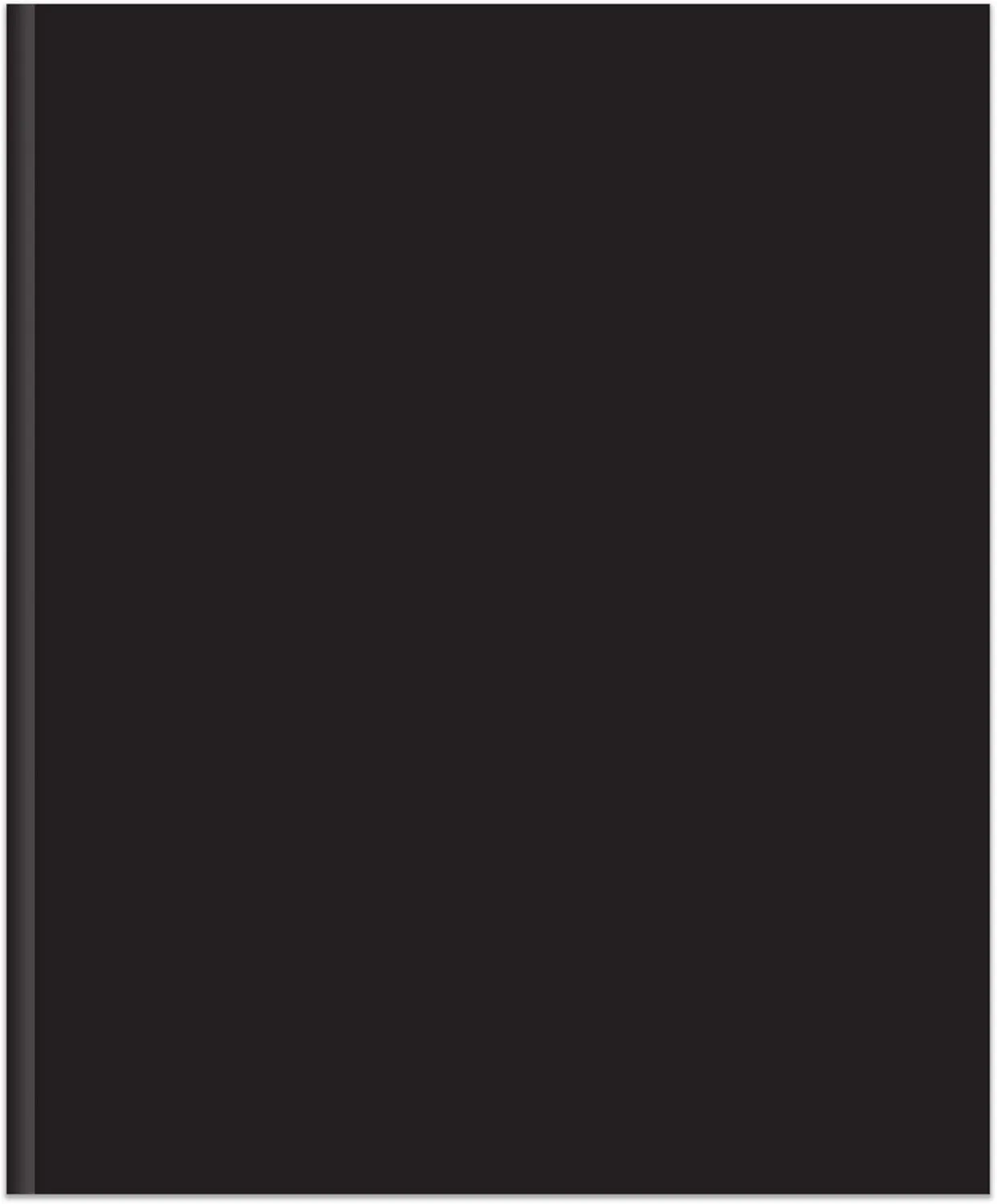 Office Depot® Brand 2-Pocket School-Grade Paper Folder with Prongs, Letter Size, Black