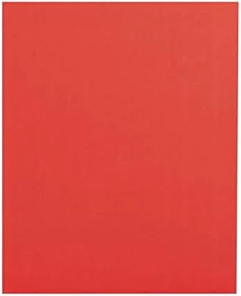 Office Depot® Brand 2-Pocket Folders With Fasteners, 1/2" Capacity, Red, Pack Of 25