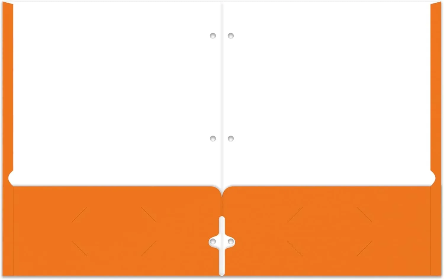 Office Depot® Brand 2-Pocket School-Grade Paper Folder, Letter Size, Orange