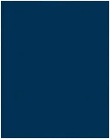 Office Depot Brand 2-Pocket Paper Folders with Prongs, Dark Blue, Pack Of 25
