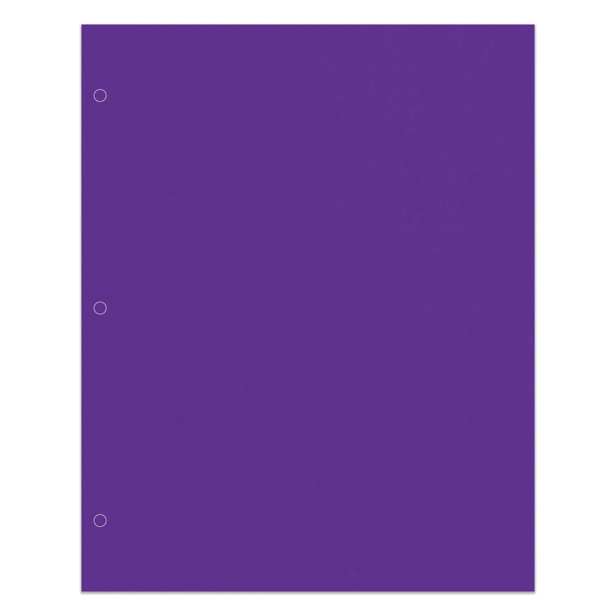 Office Depot® Brand 2-Pocket School-Grade Paper Folder, Letter Size, Purple