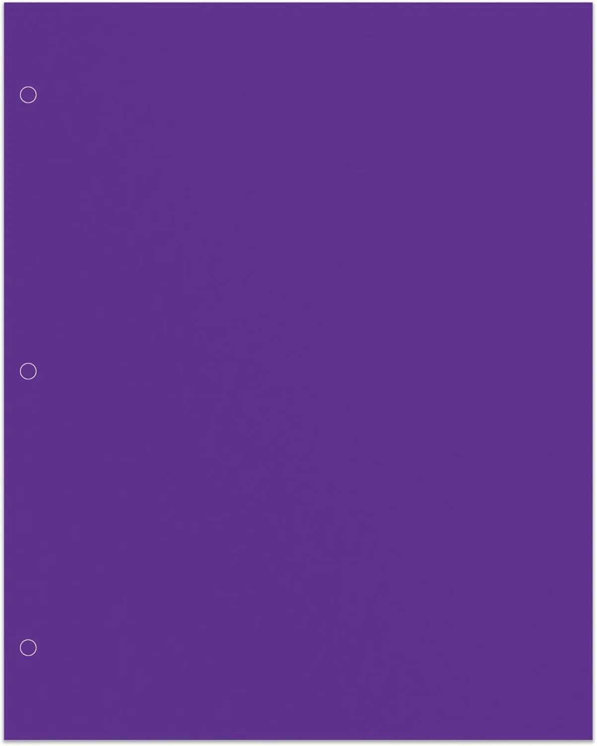 Office Depot® Brand 2-Pocket School-Grade Paper Folder, Letter Size, Purple