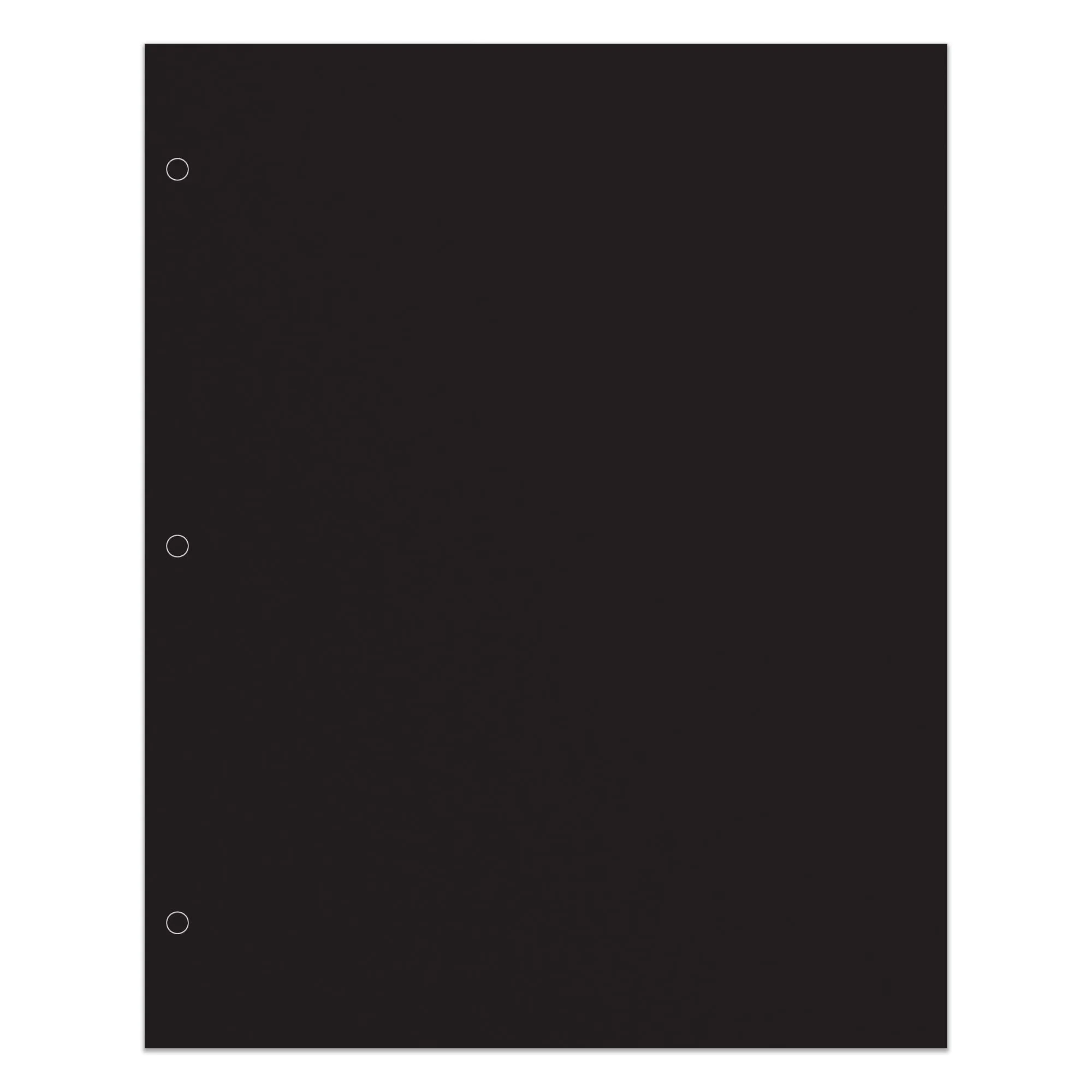 Office Depot® Brand 2-Pocket School-Grade Paper Folder, Letter Size, Black