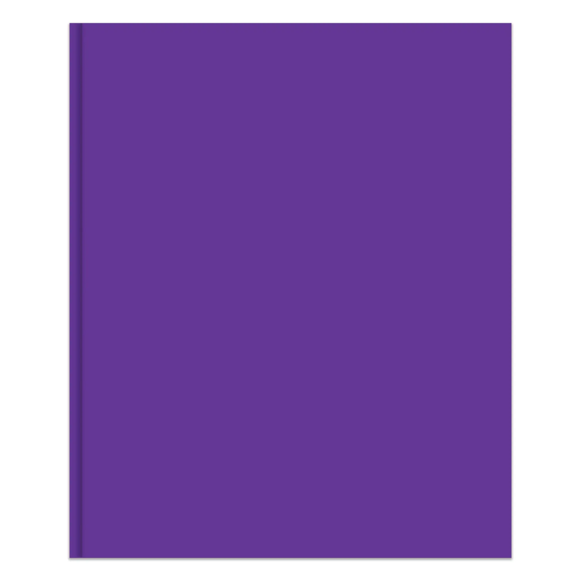 Office Depot® Brand 2-Pocket School-Grade Paper Folder with Prongs, Letter Size, Purple