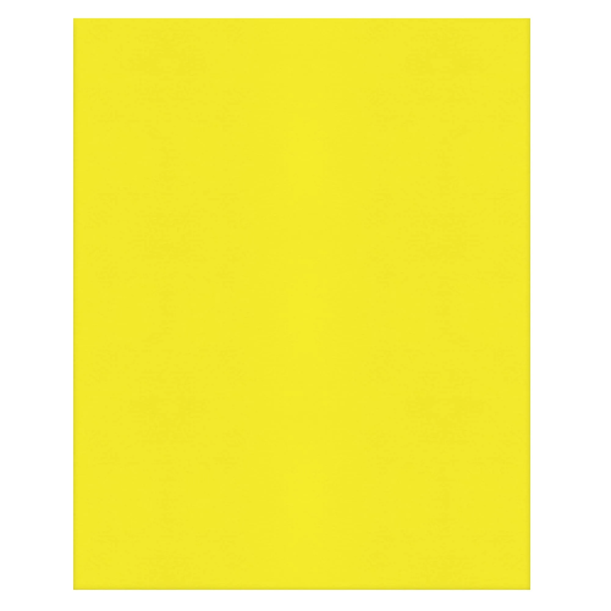 Office Depot® Brand 2-Pocket Folders Without Fasteners, Yellow, Pack of 25