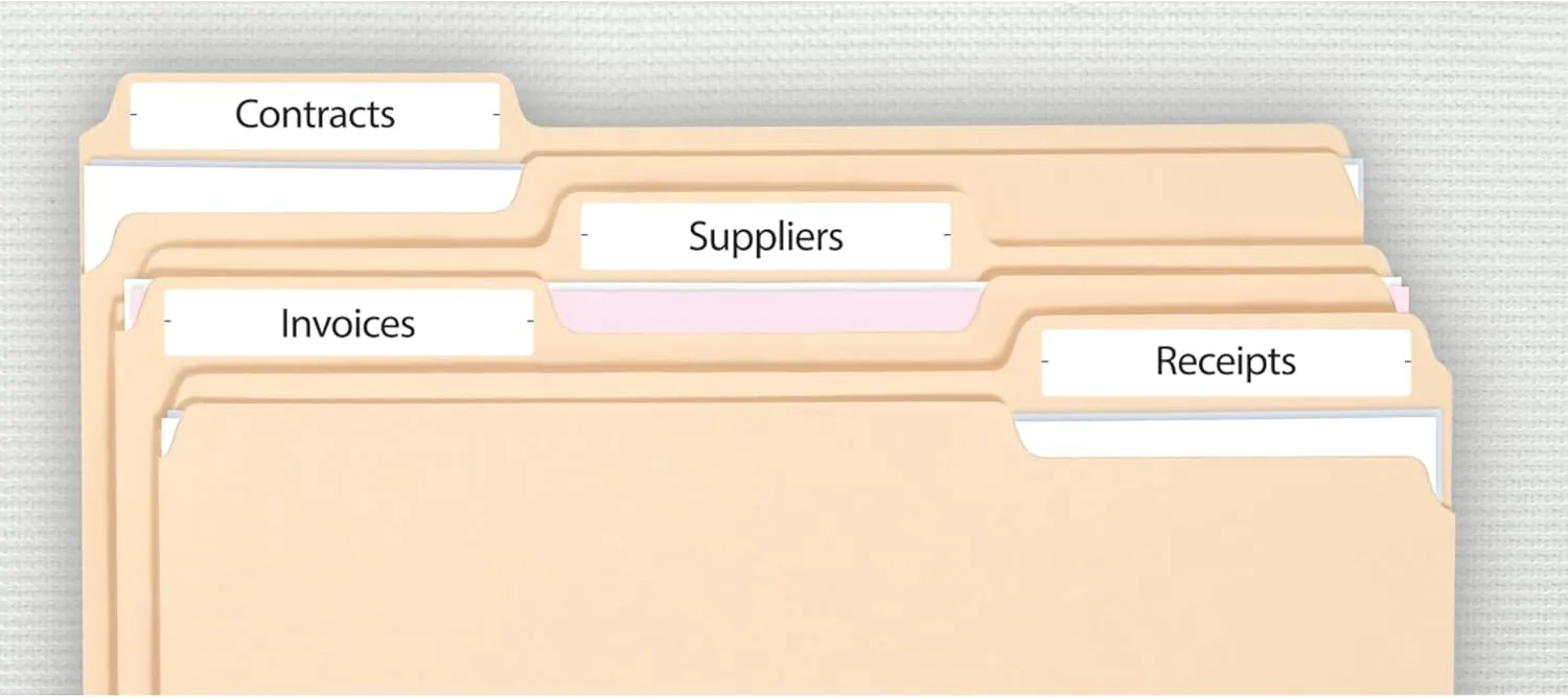 Office Depot Print-Or-Write Color Permanent Inkjet/Laser File Folder Labels, 5/8in. x 3 1/2in., White, 252 pk, OD98816