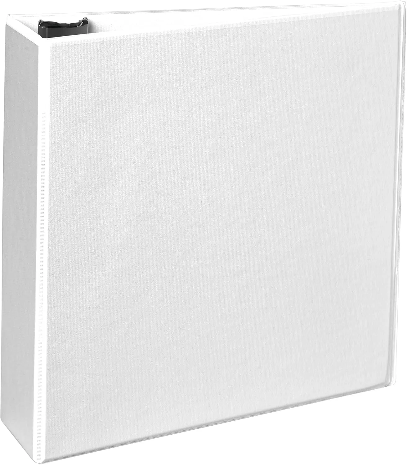 Office Depot Brand Durable View D-Ring Binder, 3in, White, 39% Recycled