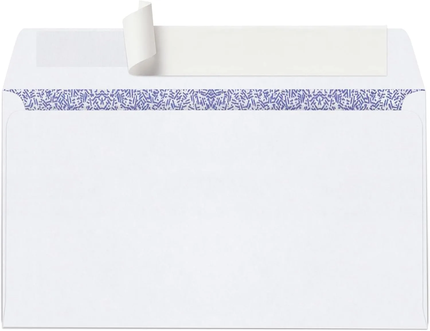 Office Depot Clean Seal(TM) Security Envelopes, #6 3/4 (3 5/8in. x 6 1/2in.), White, Box Of 100, 78185