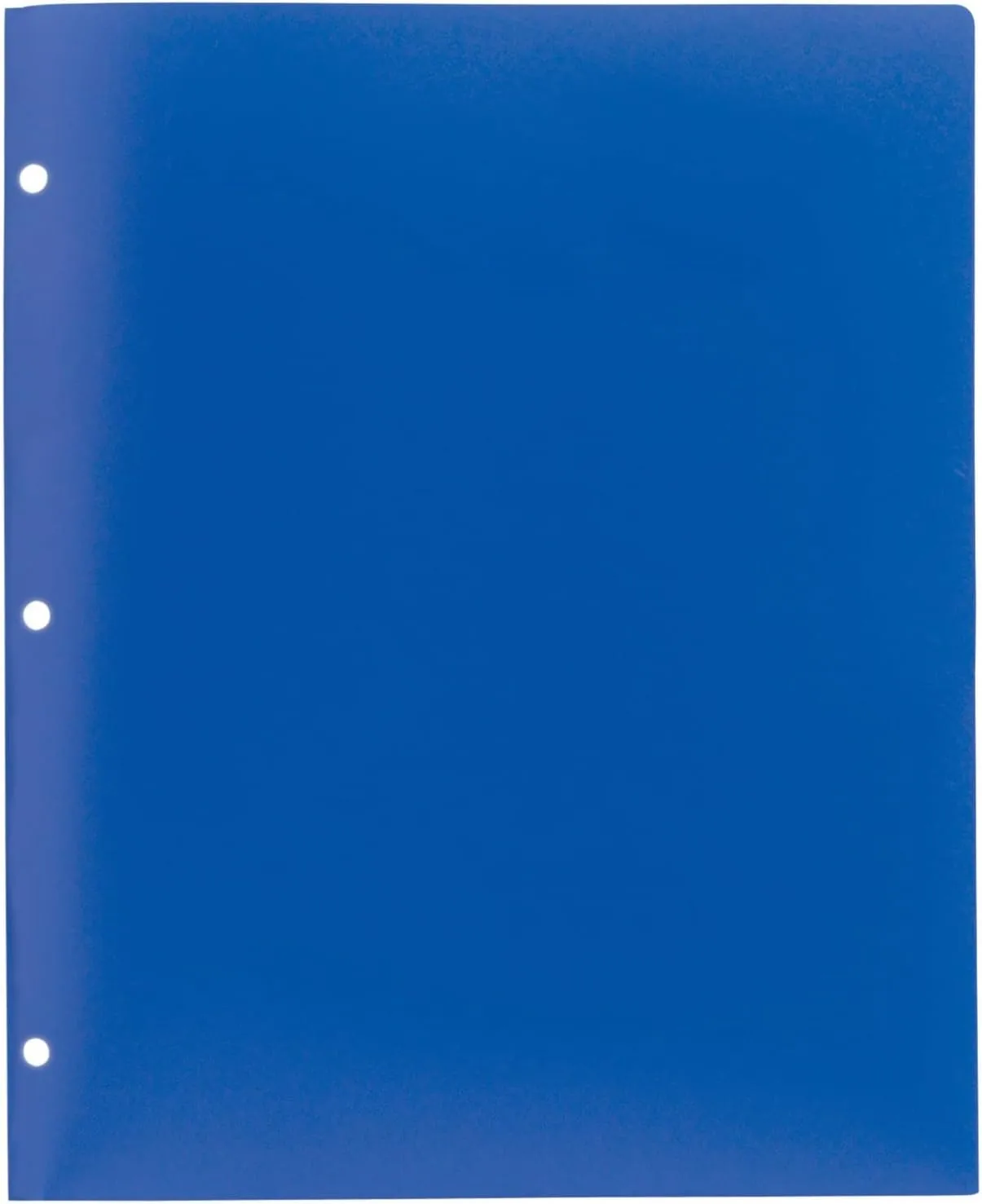 Office Depot® Brand 6-Pocket Poly Portfolios, 8 1/2" x 11", Assorted Colors, Pack Of 2