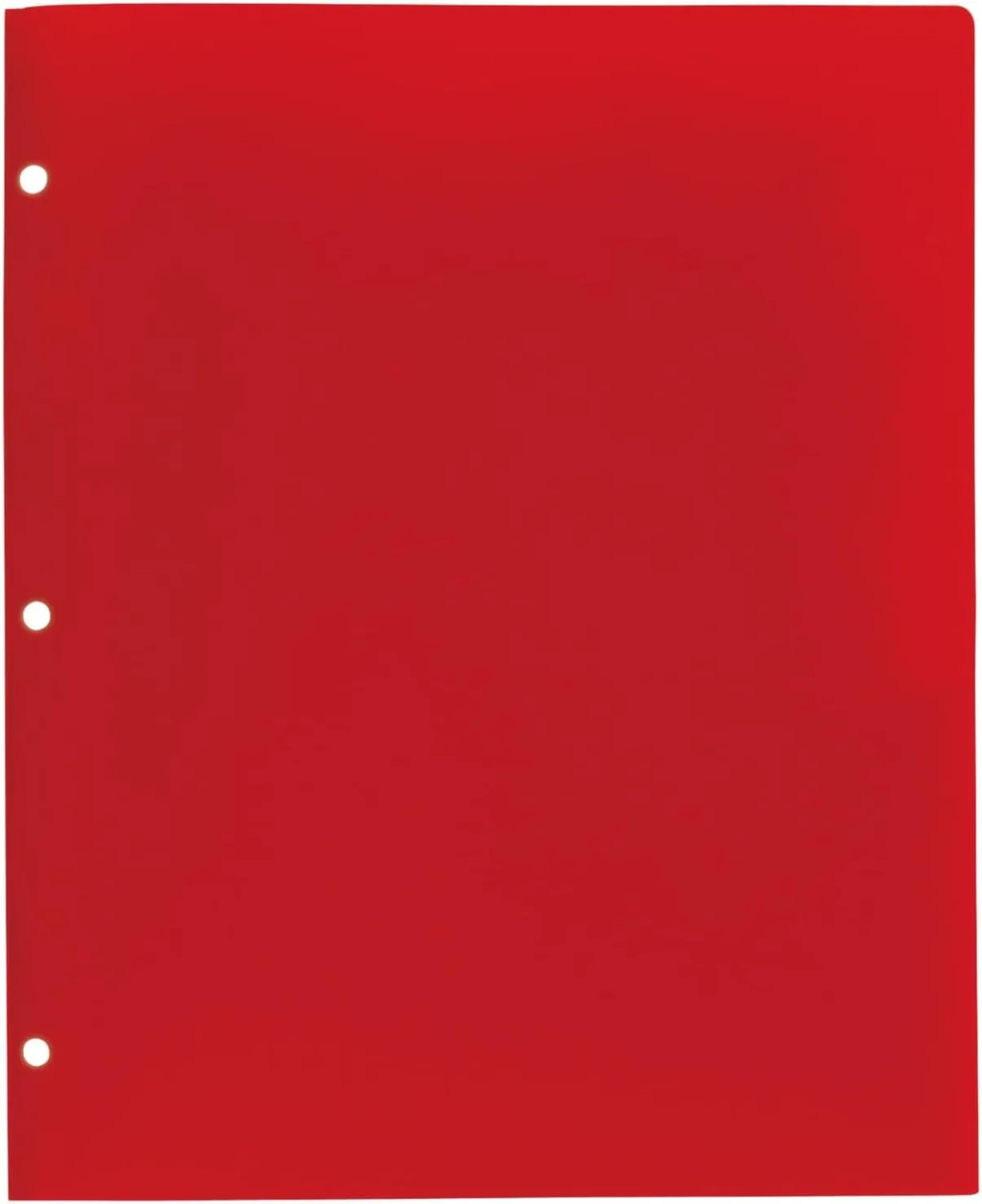 Office Depot® Brand 6-Pocket Poly Portfolios, 8 1/2" x 11", Assorted Colors, Pack Of 2