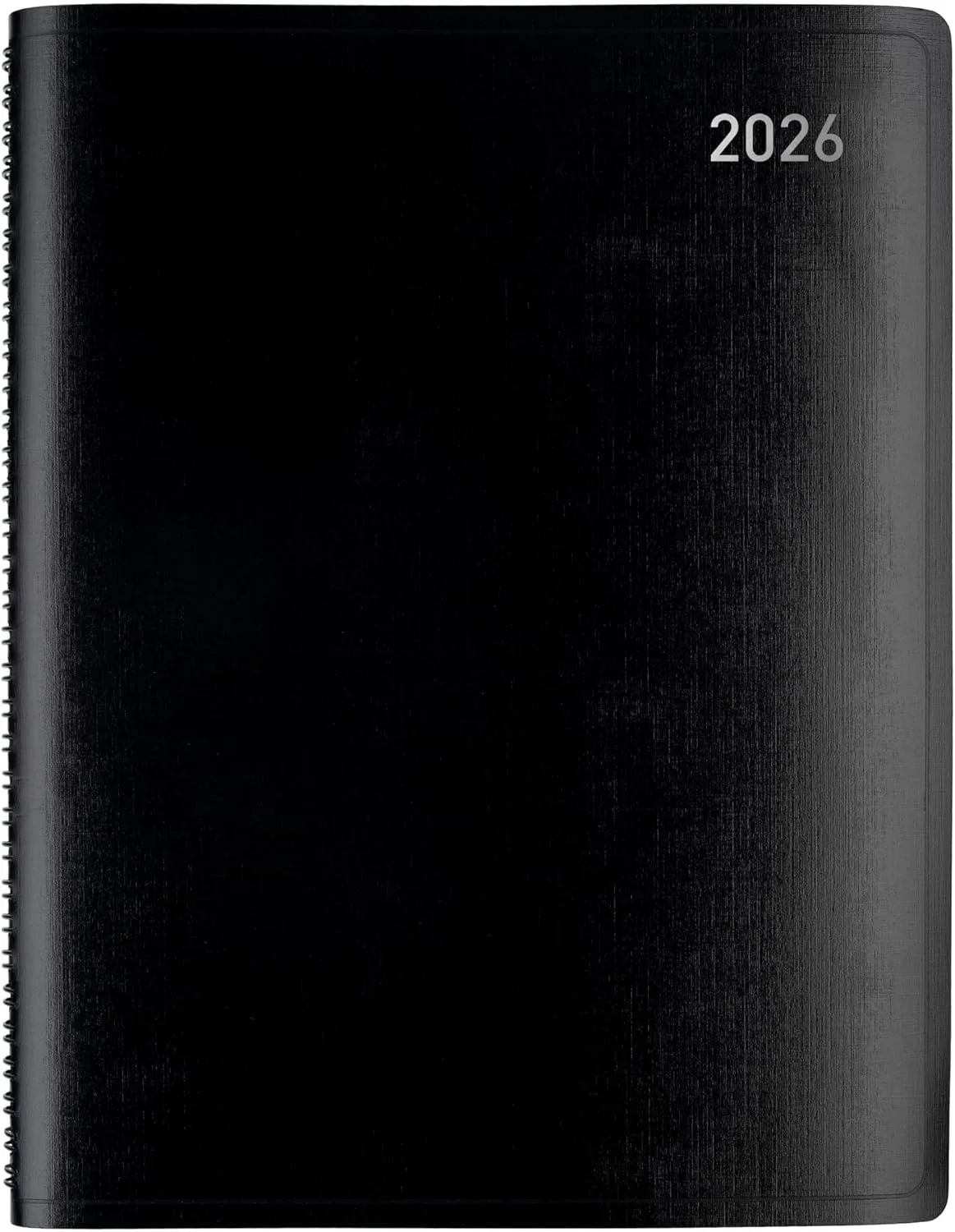 Office Depot Brand Weekly Monthly Planner, 8" x 11", Black, January 2026 to December 2026, OD71080026