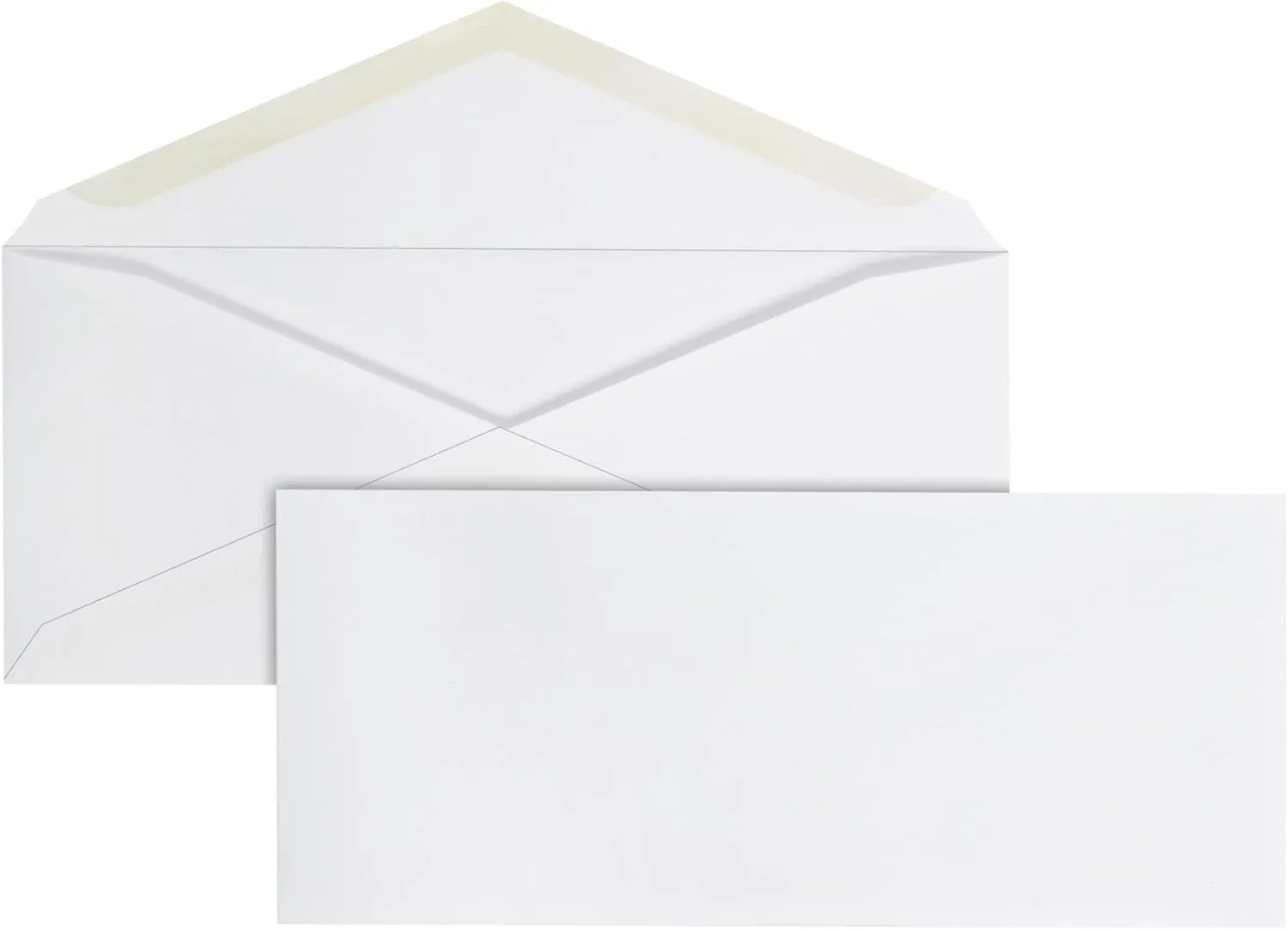 Office Depot All-Purpose Envelopes, #10 (4 1/8in. x 9 1/2in.), White, Box Of 100, 77196