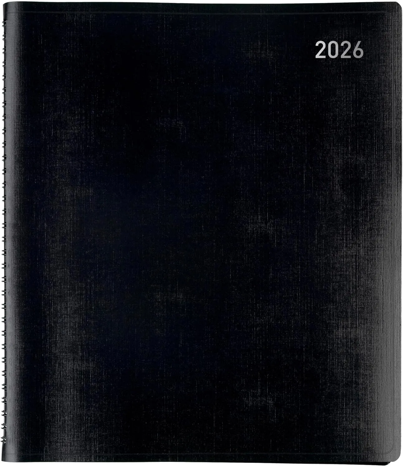 Office Depot Brand Monthly Planner, 9" x 11", Black, January 2026 to January 2027, OD71060026