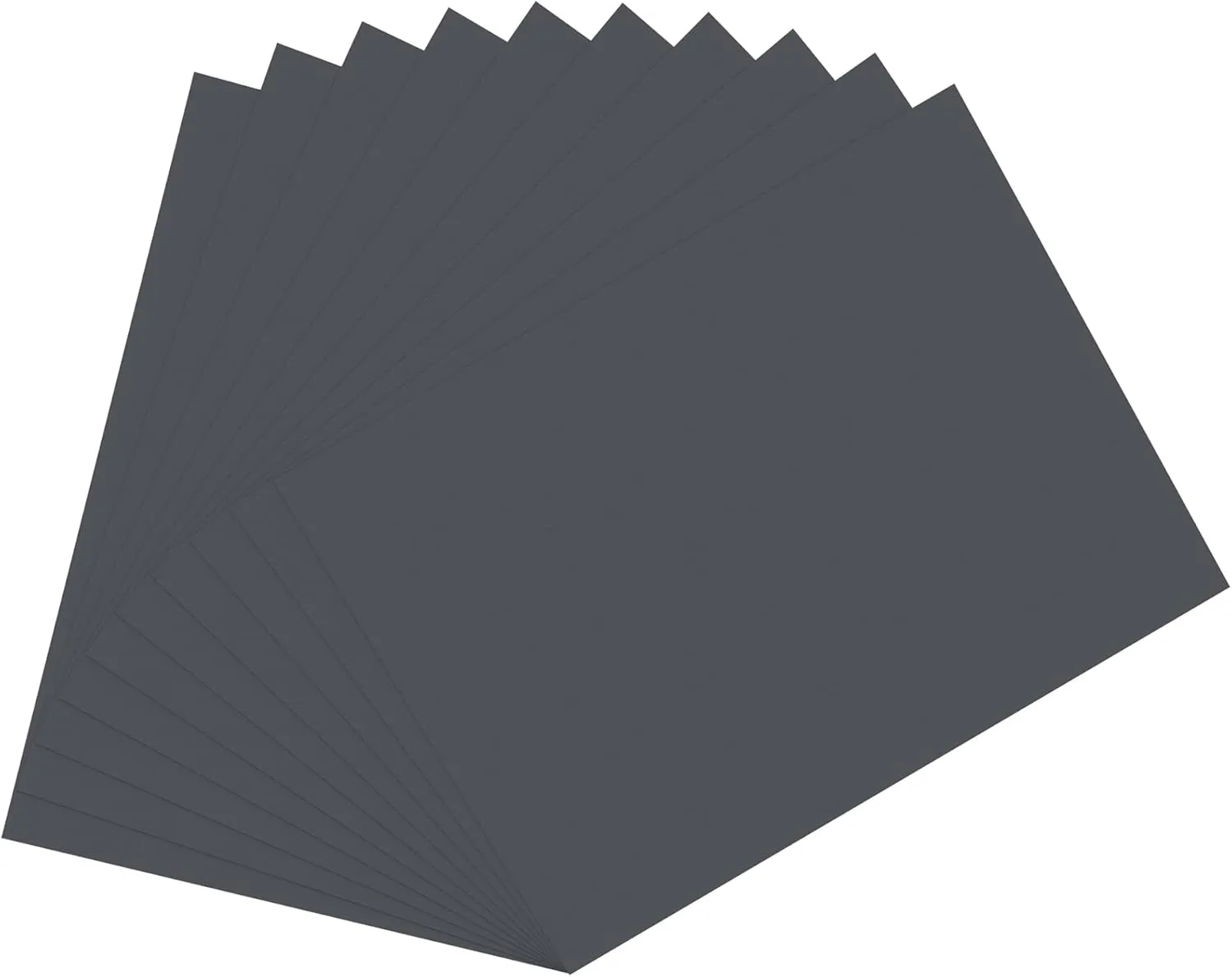 Office Depot® Brand Construction Paper, 9" x 12", 100% Recycled, Black, Pack Of 300 Sheets