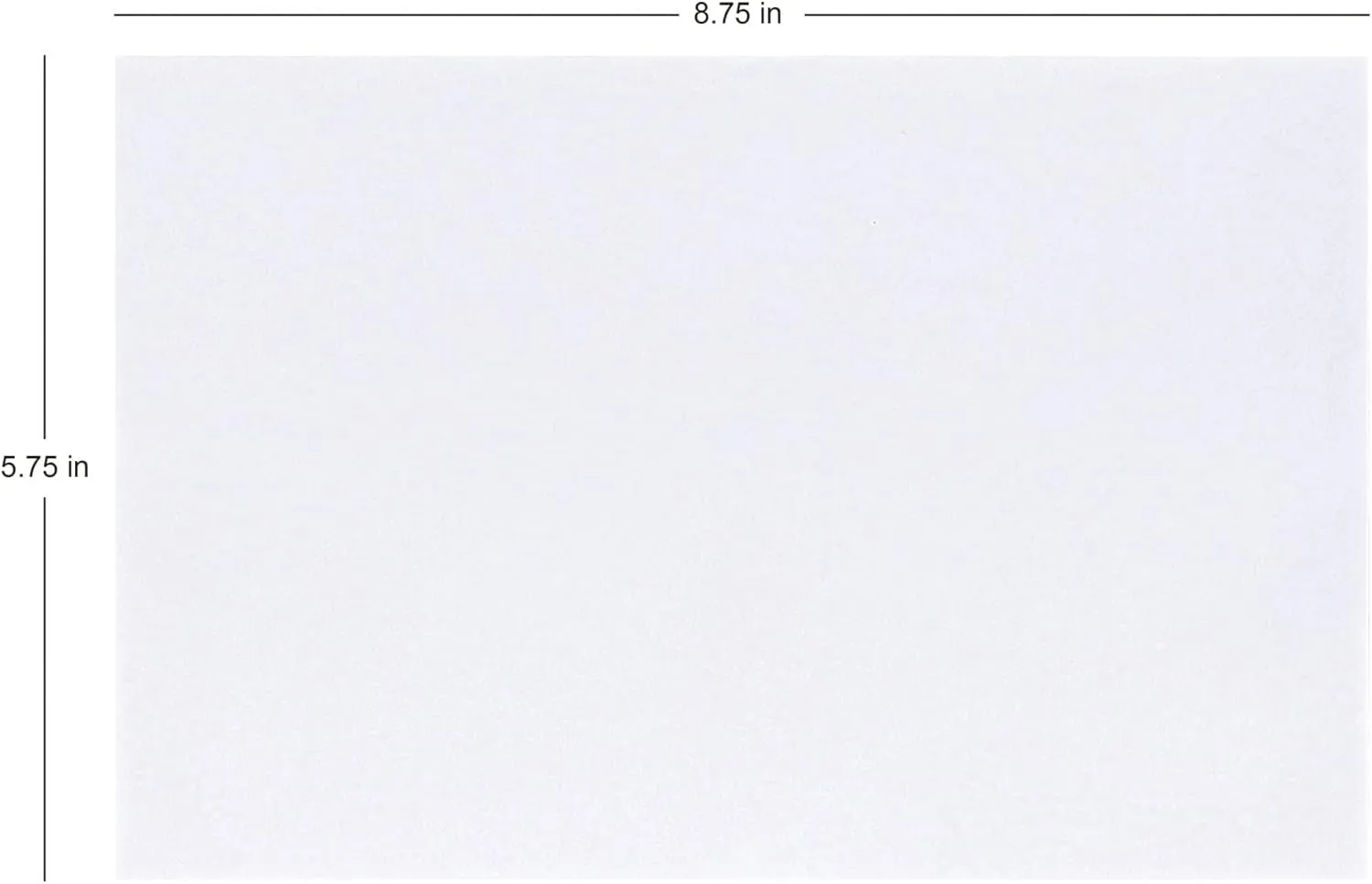 Office Depot Clean Seal(TM) Invitation Envelopes, 5 3/4in. x 8 3/4in., White, Box Of 100, 12030