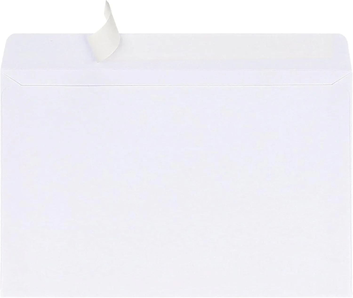 Office Depot Clean Seal(TM) Invitation Envelopes, 5 3/4in. x 8 3/4in., White, Box Of 100, 12030