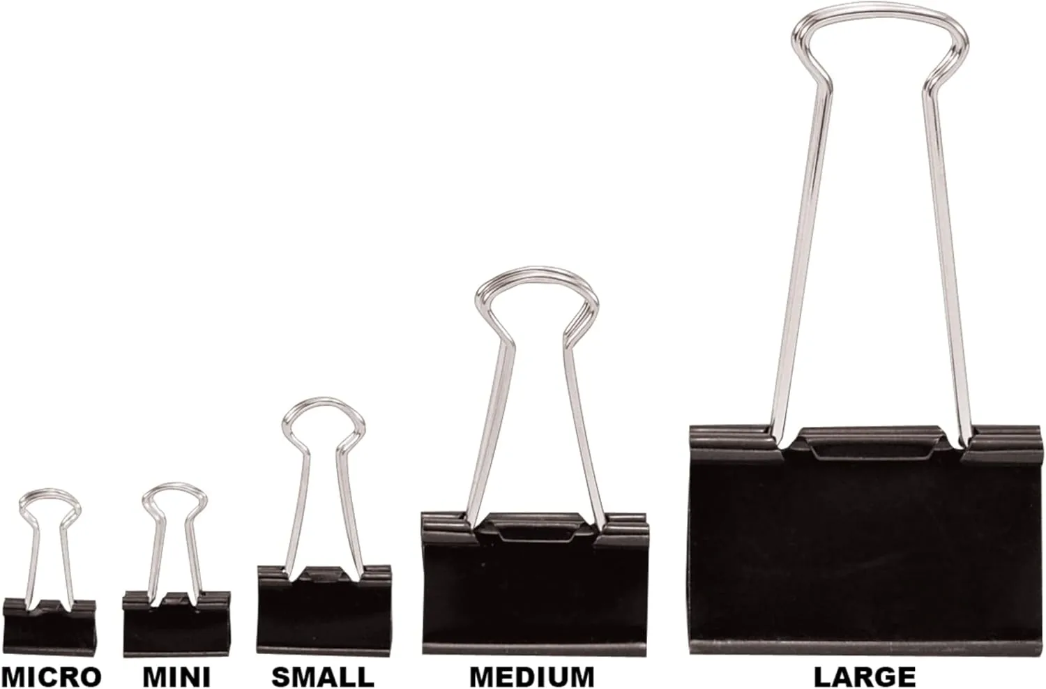 Office Depot(R) Binder Clips, Small, 3/4in., Pack Of 144 (12 Boxes Of 12 Clips)