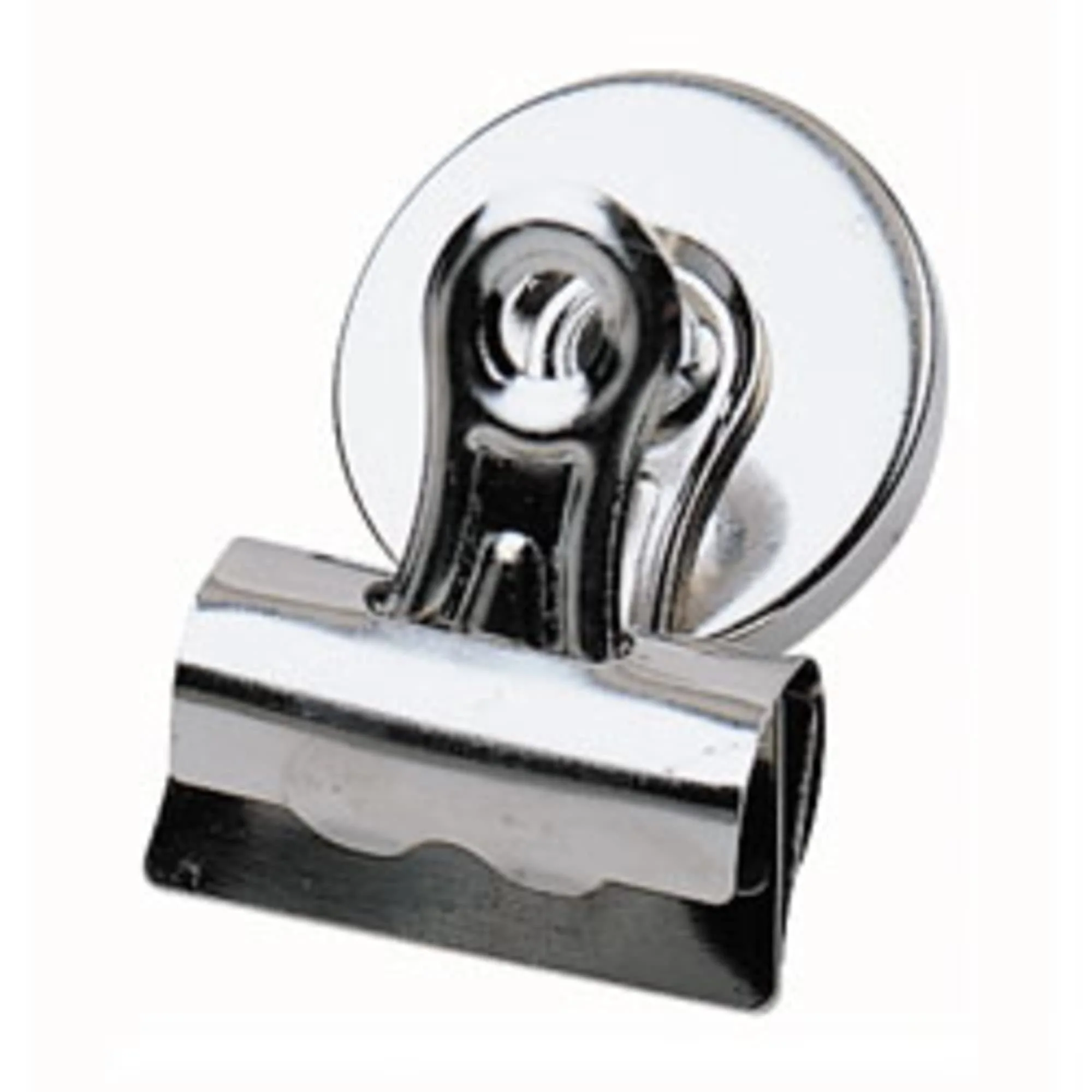 Office Depot Bulldog Magnetic Clips, 2 1/4in., Silver, Pack Of 3, AV-MGCL
