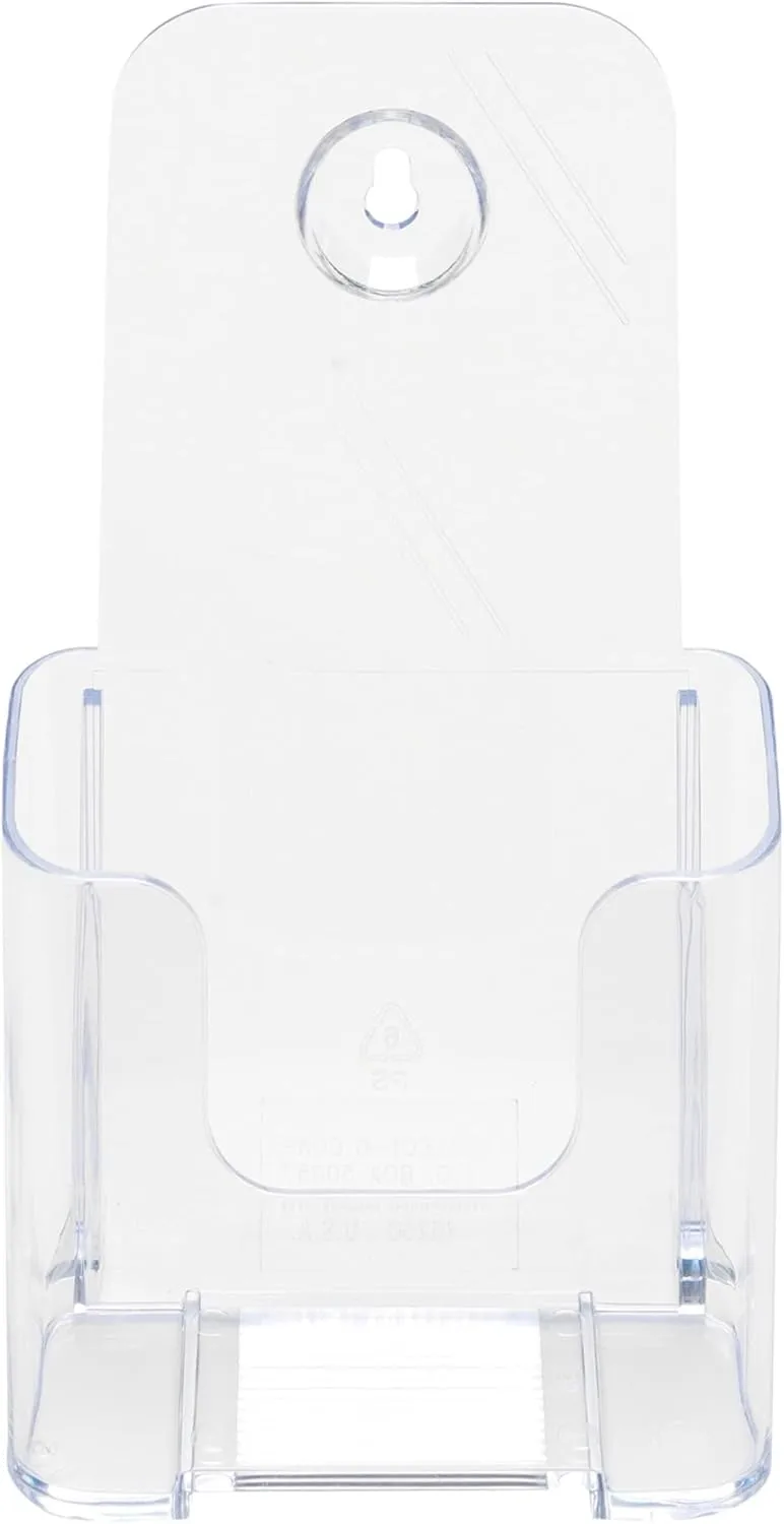 Office Depot Brand High-Back Literature Holder, 7-3/4inH x 4-1/4inW x 7-3/4inD