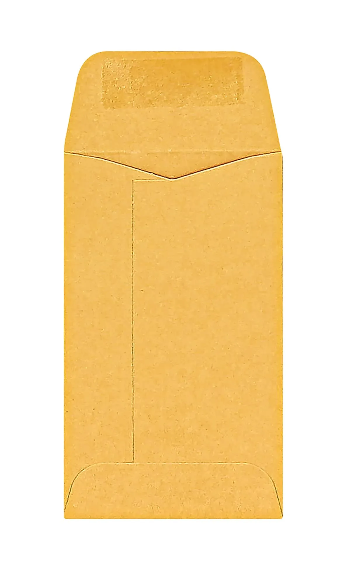 Office Depot Brand Coin Envelopes, 2-1/2in x 4-1/4in, Gummed Seal, Manila, Box Of 500