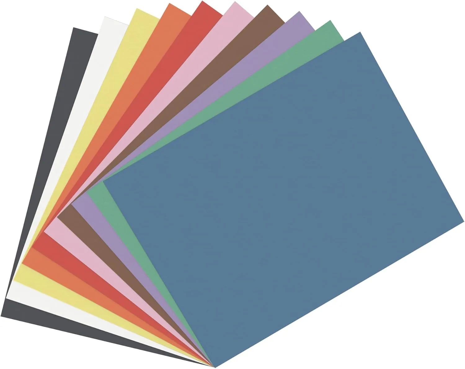 Office Depot® Brand Construction Paper, 9" x 12", 100% Recycled, Assorted Colors, Pack Of 300 Sheets