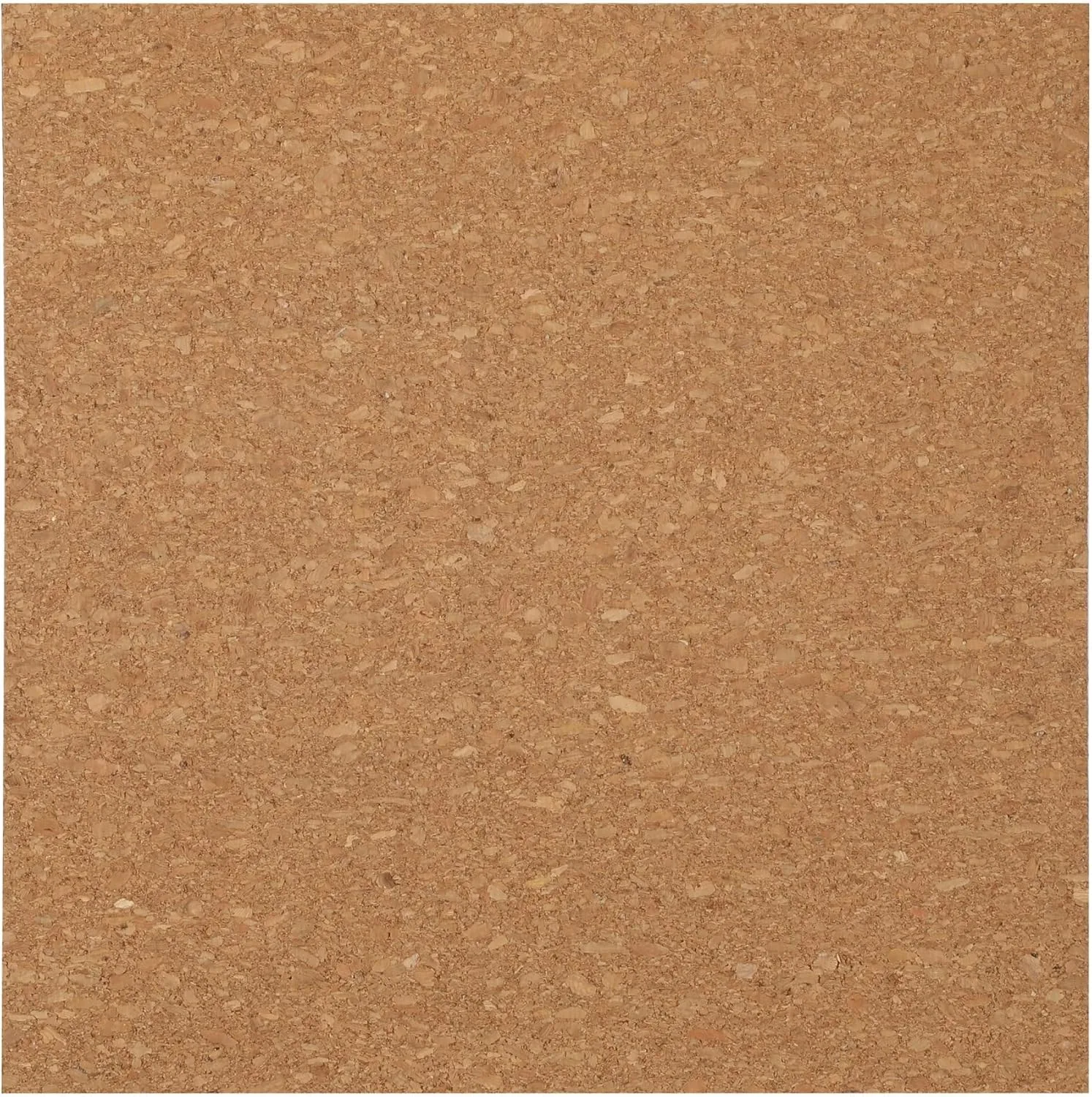 Office Depot Cork Wall Tiles, 12" x 12", Pack of 4, Tan