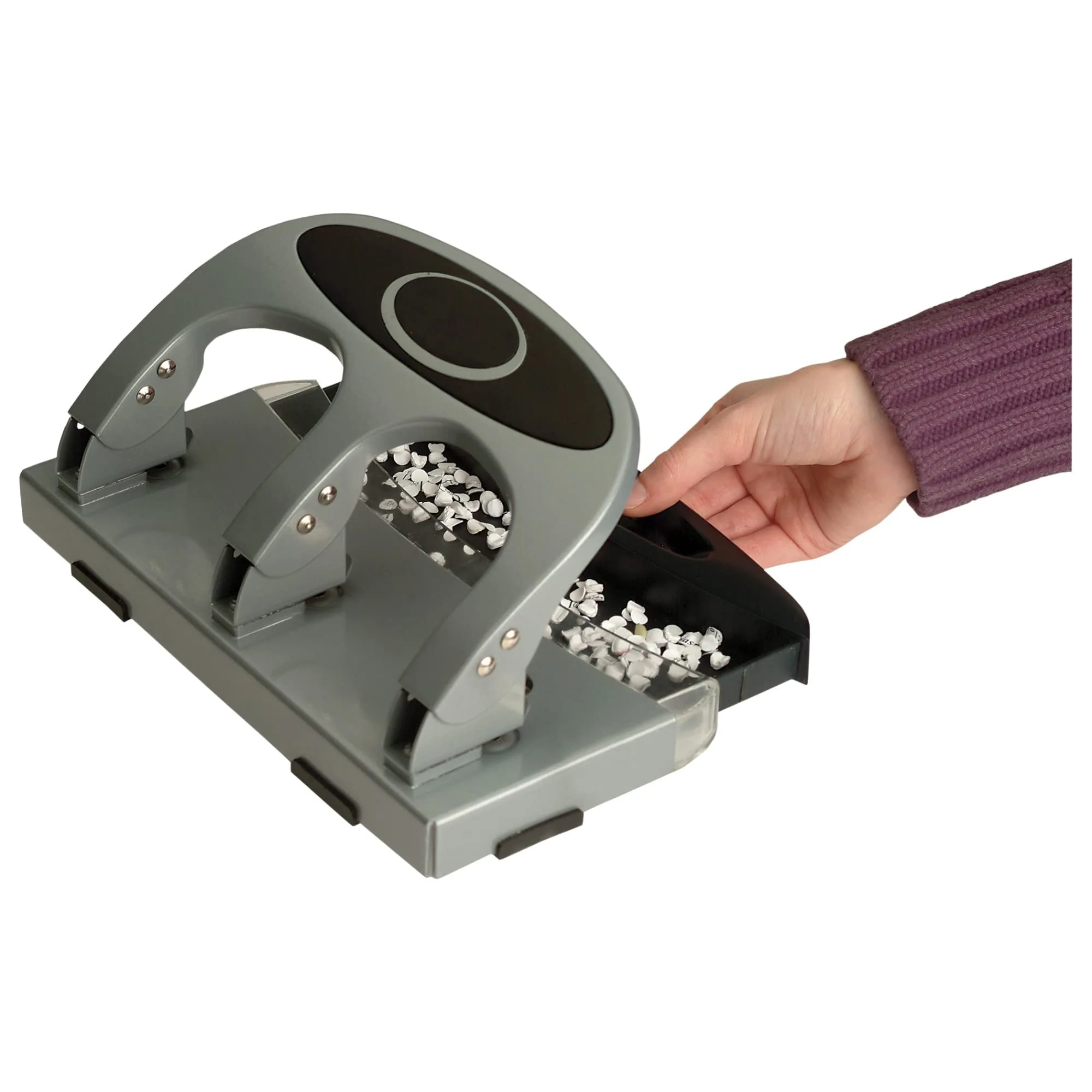 Office Depot Deluxe 3-Hole Heavy-Duty Punch, OD10100