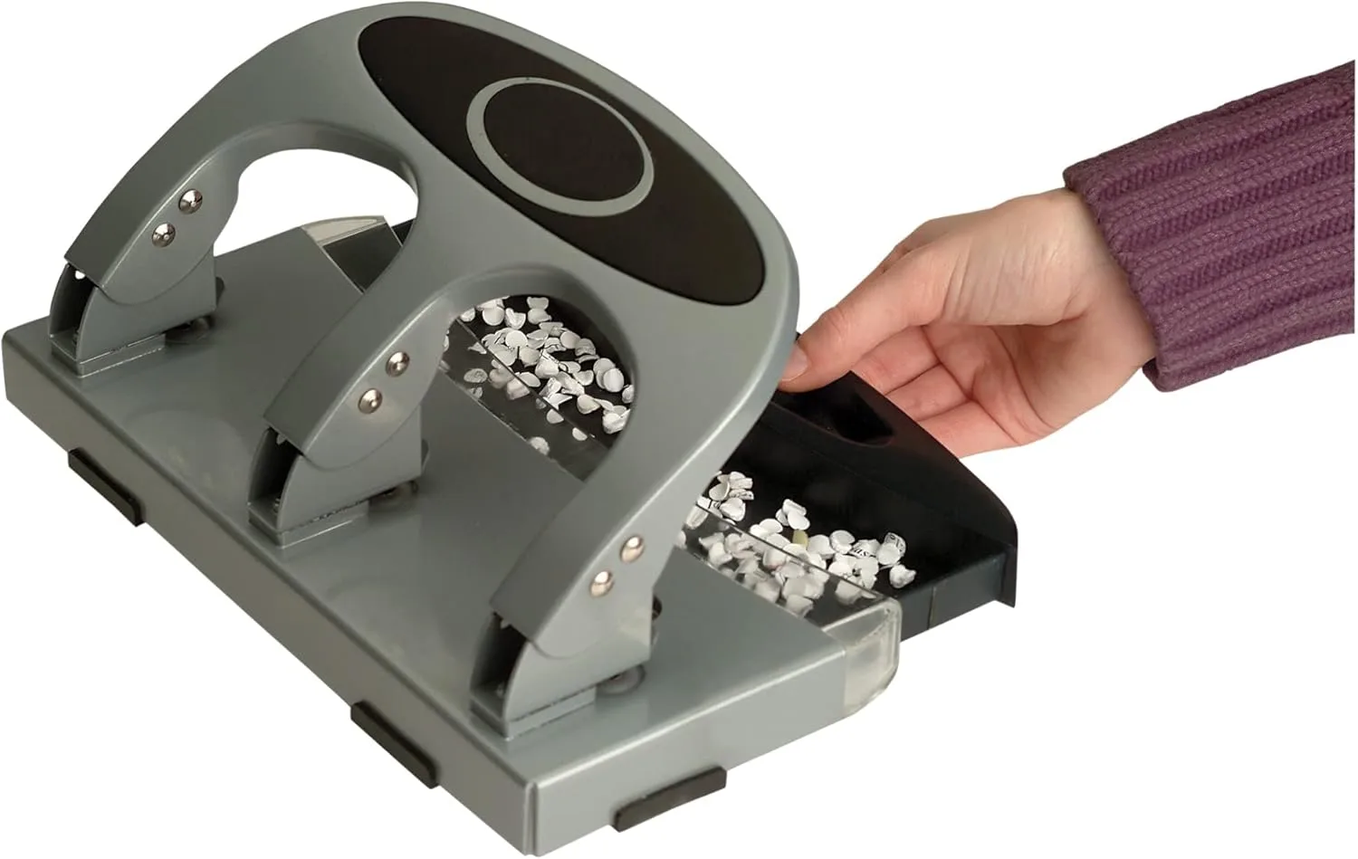 Office Depot Deluxe 3-Hole Heavy-Duty Punch, OD10100