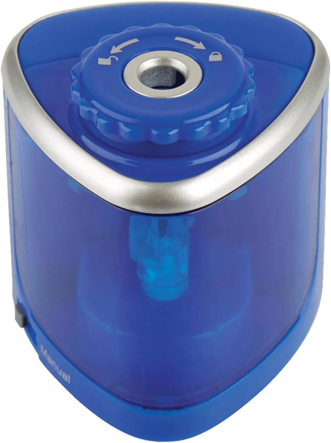 Office Depot® Brand Dual-Powered Pencil Sharpener, Assorted Colors
