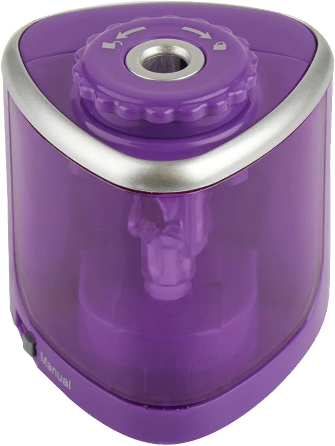 Office Depot® Brand Dual-Powered Pencil Sharpener, Assorted Colors