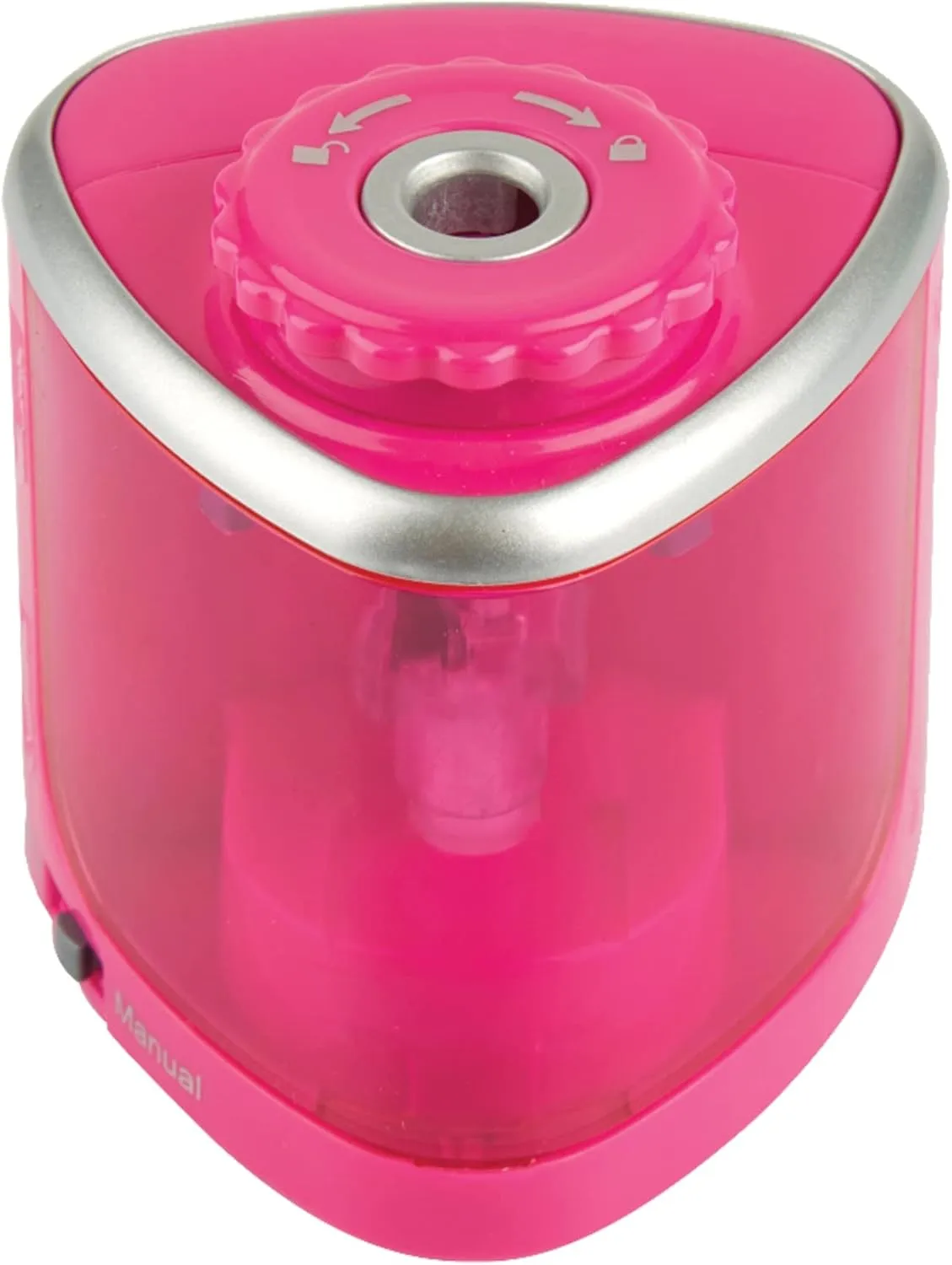 Office Depot® Brand Dual-Powered Pencil Sharpener, Assorted Colors