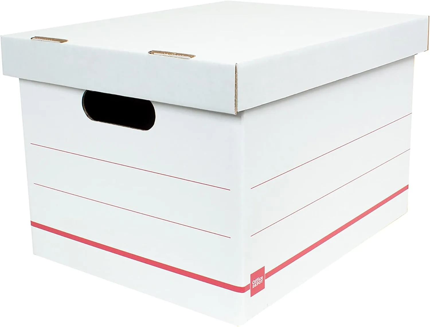 Office Depot® Standard-Duty Corrugated File Boxes, 15" x 12" x 10", Pack of 15