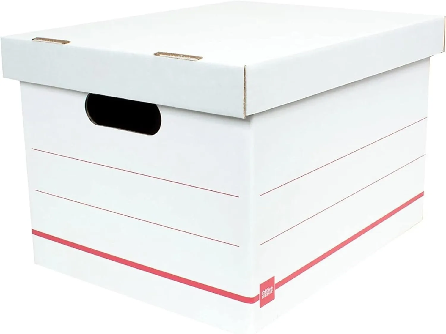 Office Depot® Standard-Duty Corrugated File Boxes, 15" x 12" x 10", Pack of 15