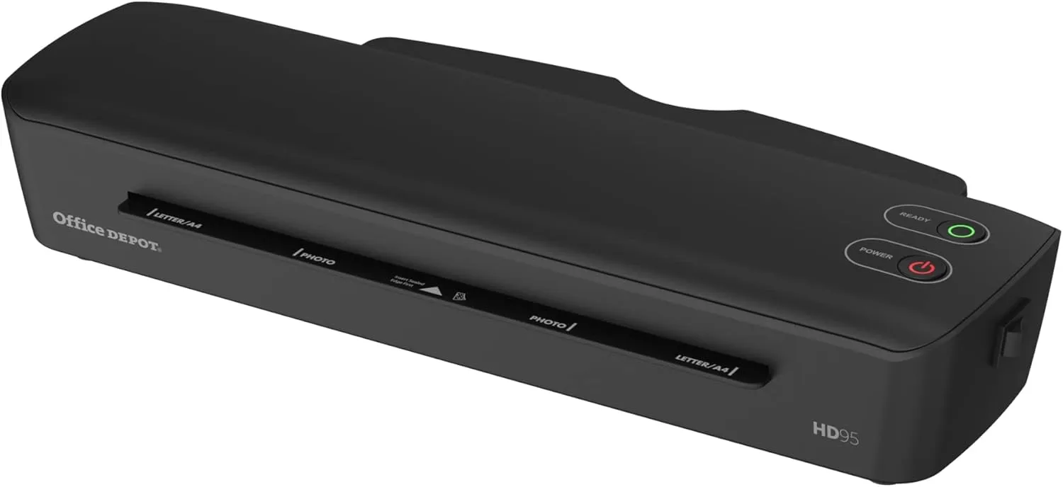 Office Depot® Brand HD95 Thermal Laminator, 9-1/2" Width, Black