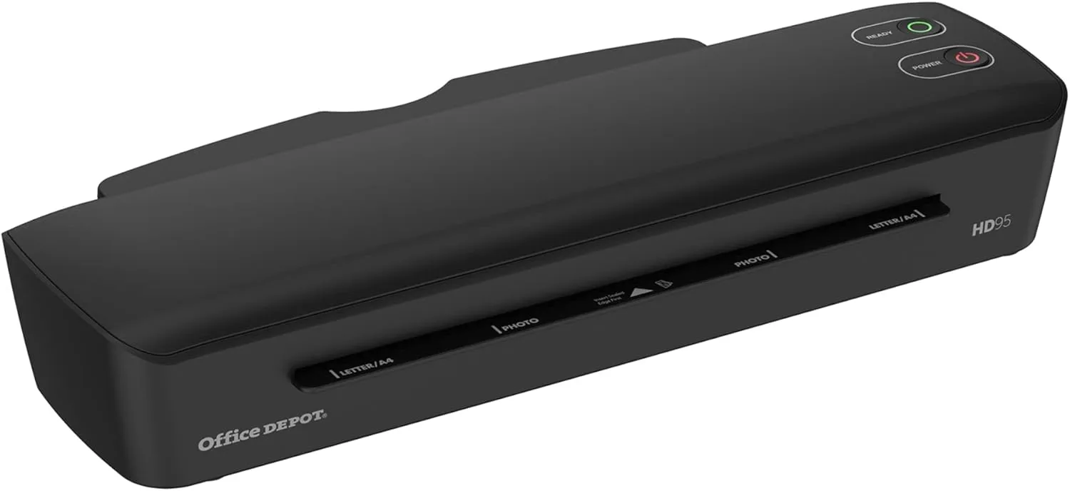 Office Depot® Brand HD95 Thermal Laminator, 9-1/2" Width, Black