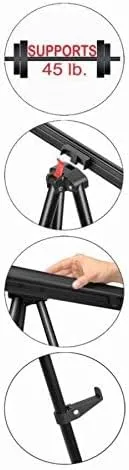Office Depot Heavy Duty Presentation Easel, Black, 354218