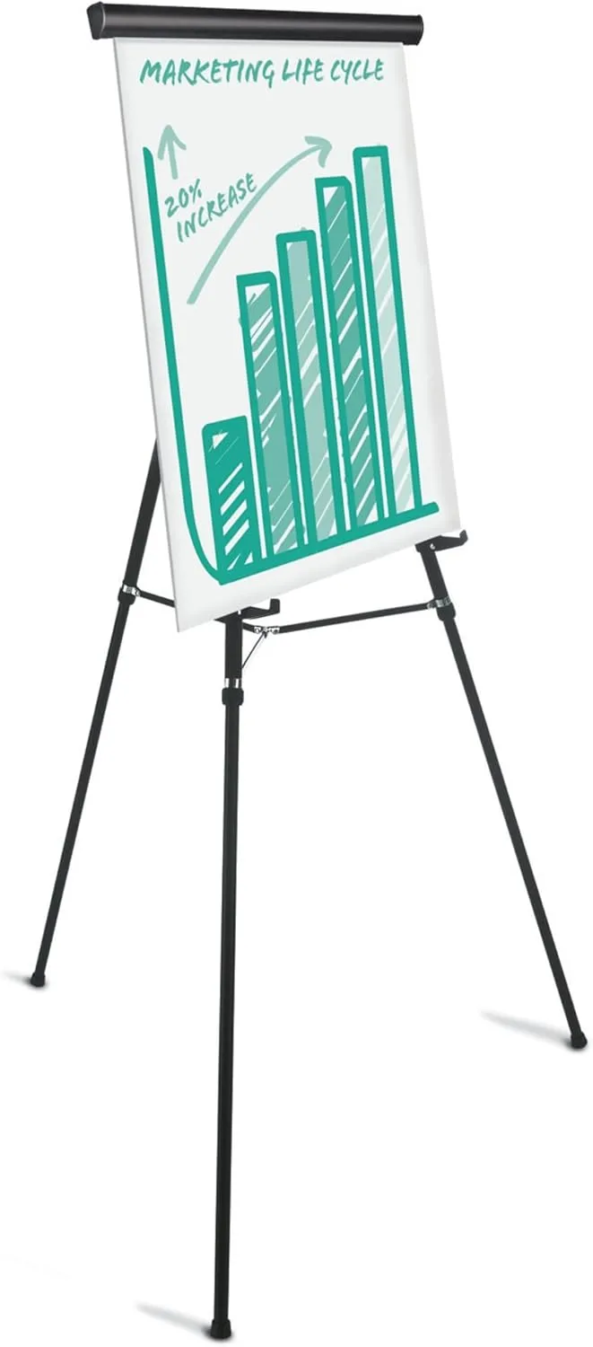 Office Depot Heavy Duty Presentation Easel, Black, 354218
