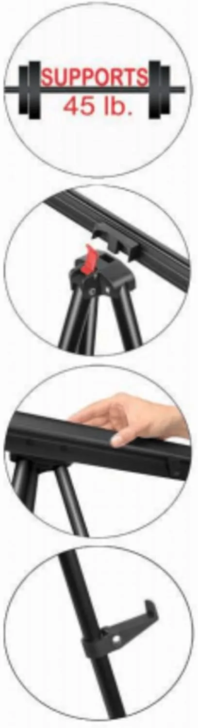 Office Depot Heavy Duty Presentation Easel, Black, 354218