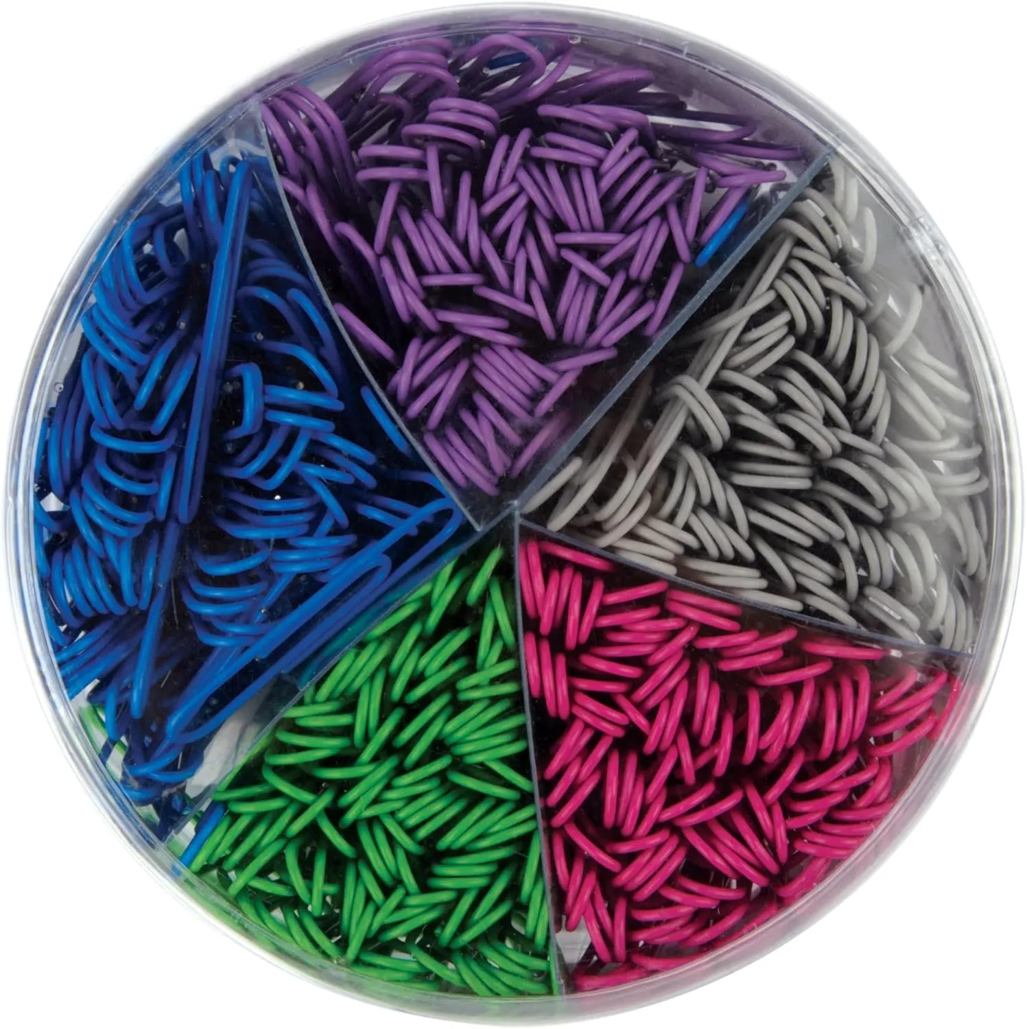Office Depot® Brand Jumbo Paper Clip Combo Pack, 2", Assorted Colors, Pack Of 500