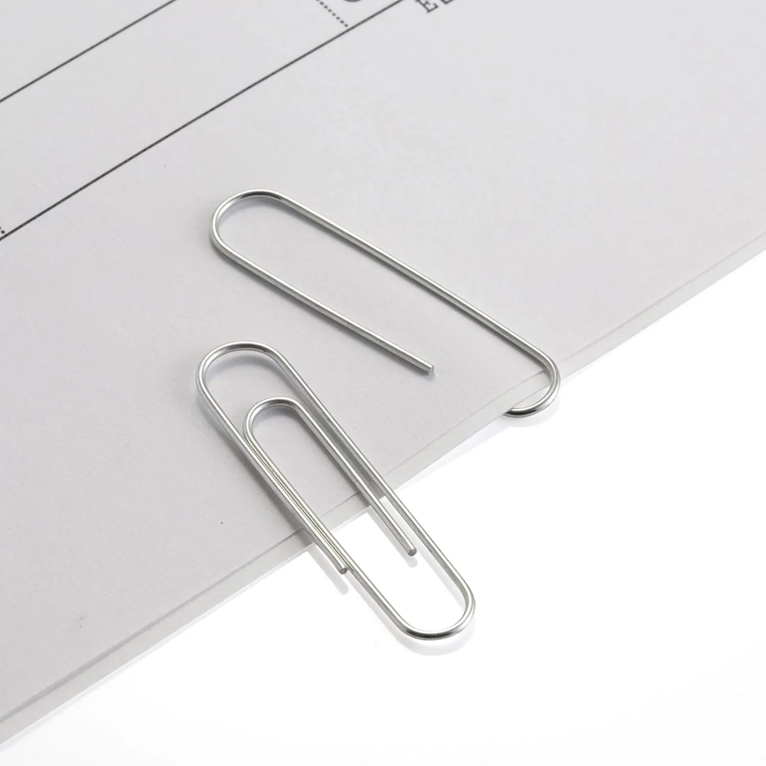 Office Depot Brand Paper Clips, 500 Total, Jumbo, Silver, 100 Per Box, Pack Of 5 Boxes