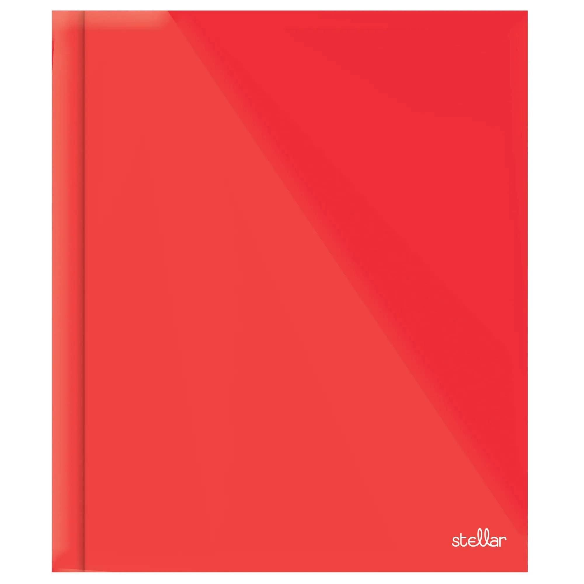 Office Depot® Brand Laminated 3-Prong Paper Folder, 9 1/4" x 11 1/2", Red