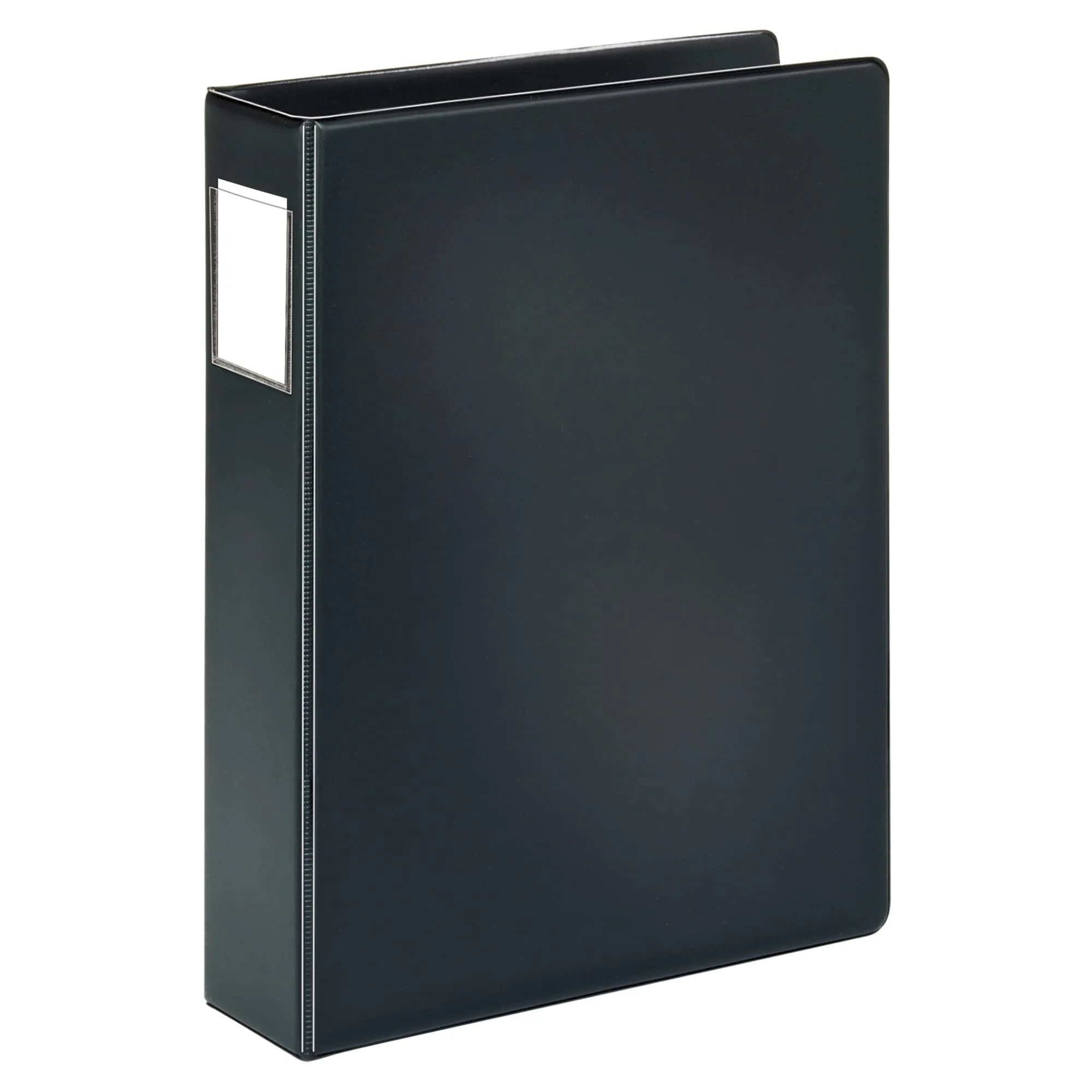 Office Depot Brand Durable Legal-Size Reference 3-Ring Binder, 2in Round Rings, 41% Recycled, Black