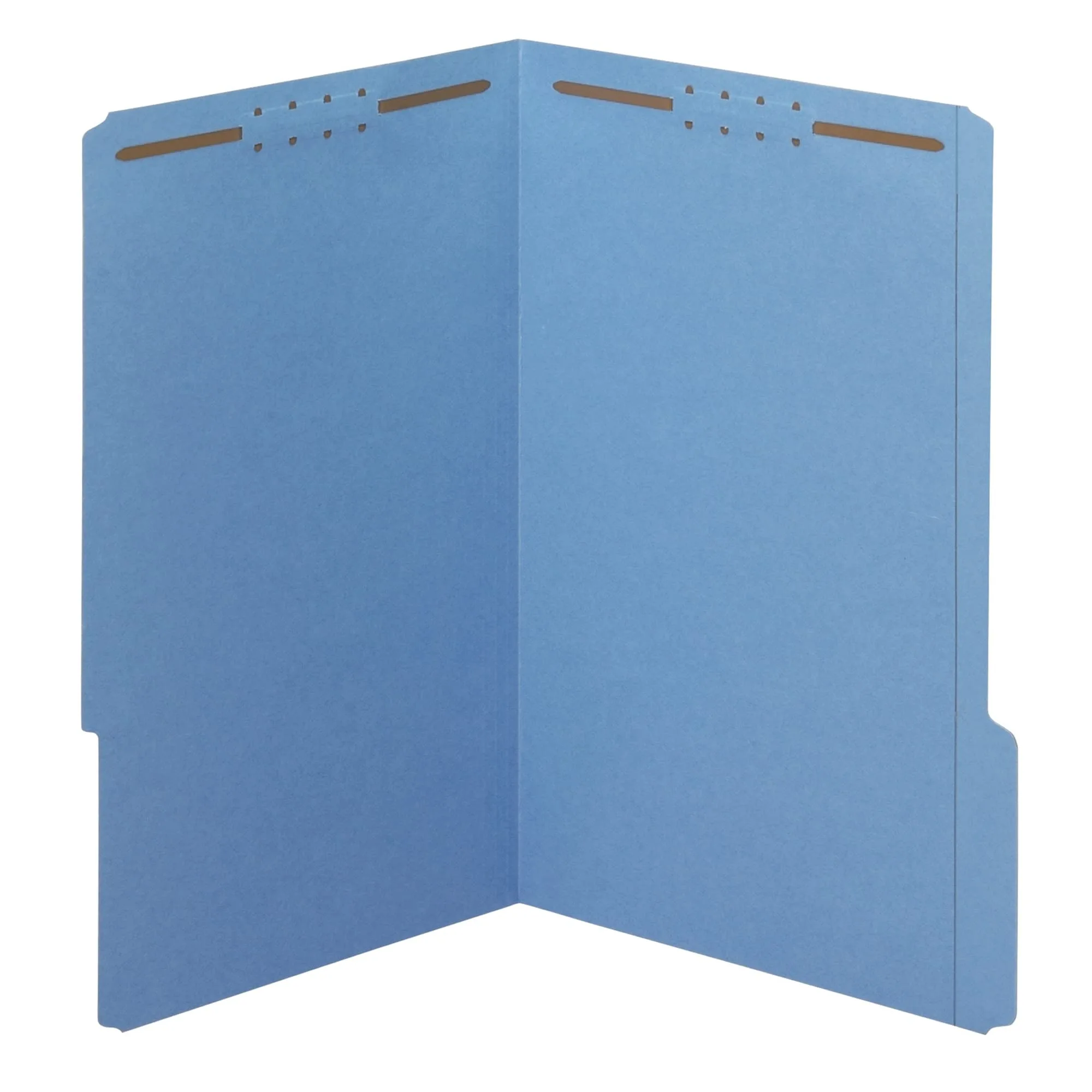 Office Depot Color Fastener File Folders, Legal Size, Blue, Pack Of 50, OD27040