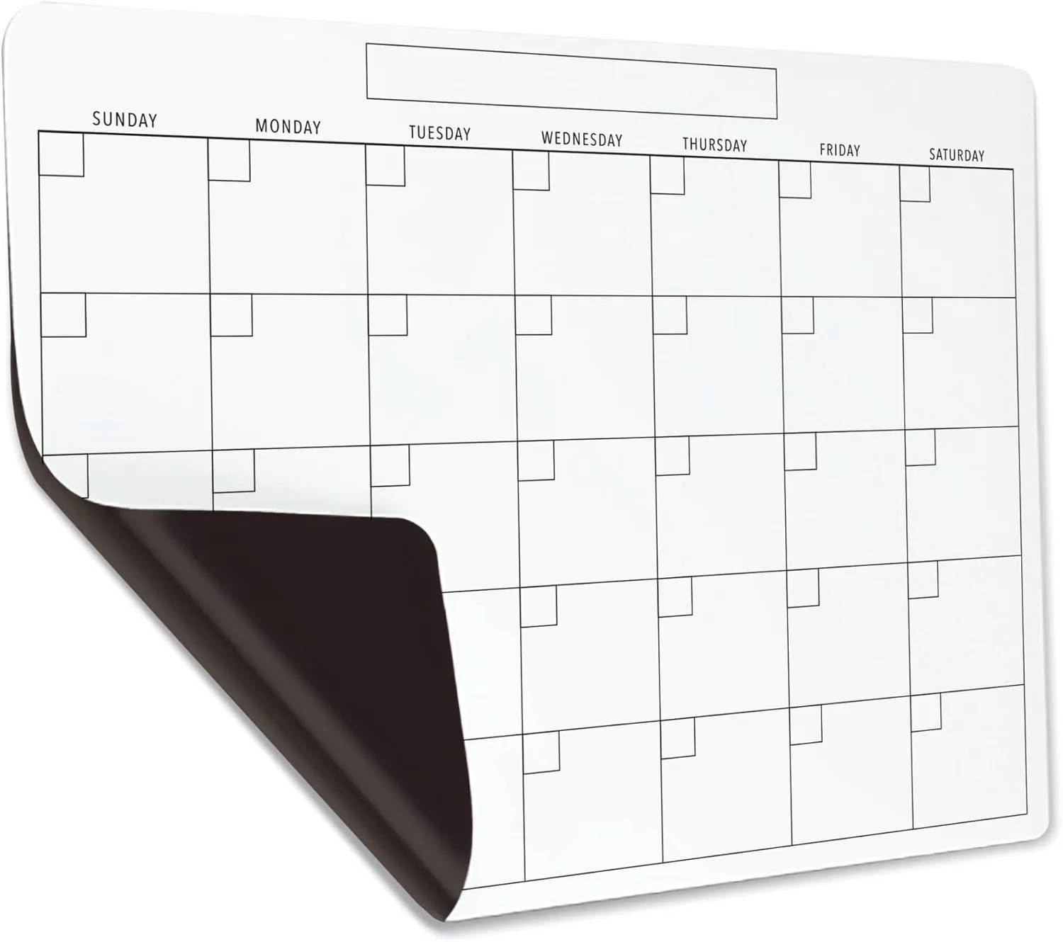 Office Depot Brand Magnetic Dry-Erase/Blackboard Menu And Calendar Combo Set, 17" x 13", Black