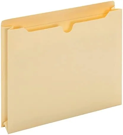 Office Depot Manila Double-Top File Jackets, 2in. Expansion, Letter Size, Box Of 50, OD24920