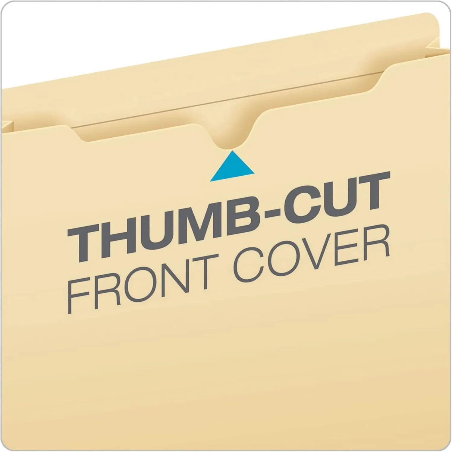 Office Depot Manila Double-Top File Jackets, 2in Expansion, Letter Size, Pack of 25
