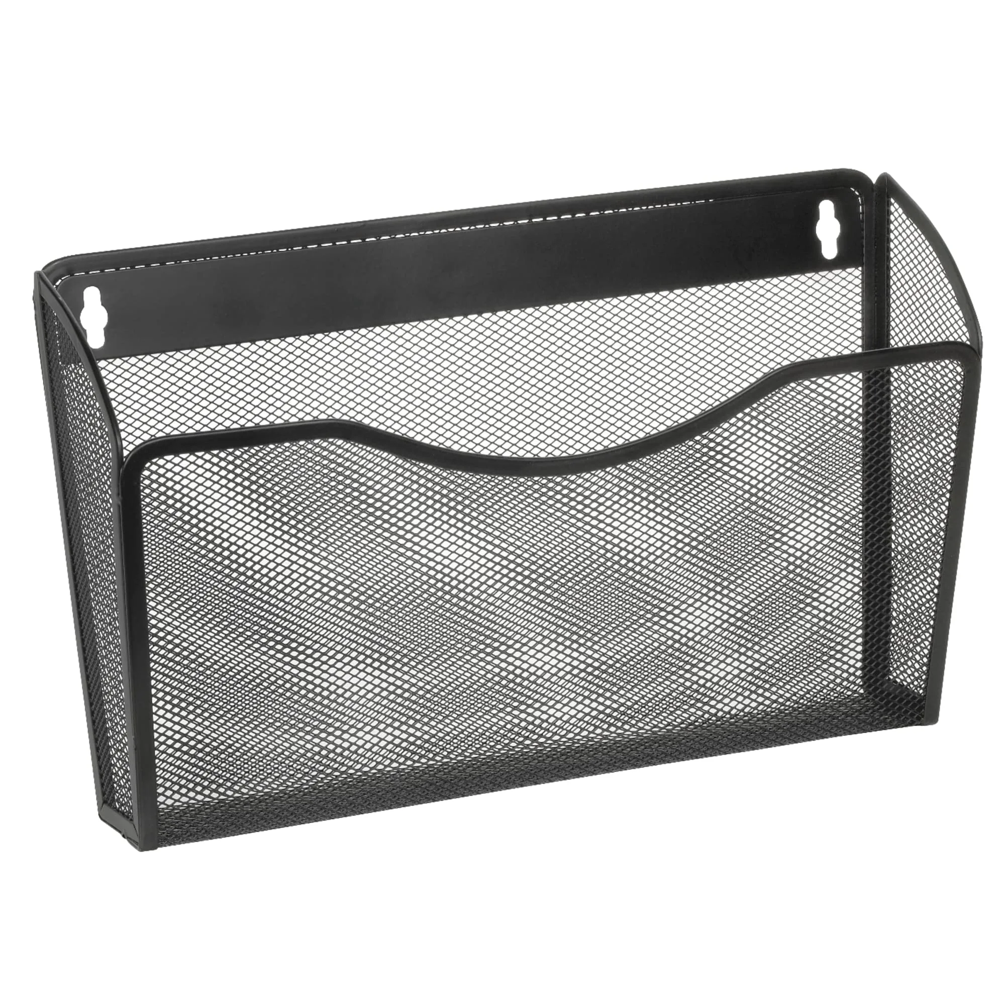 Office Depot Mesh Wall Letter File, Black