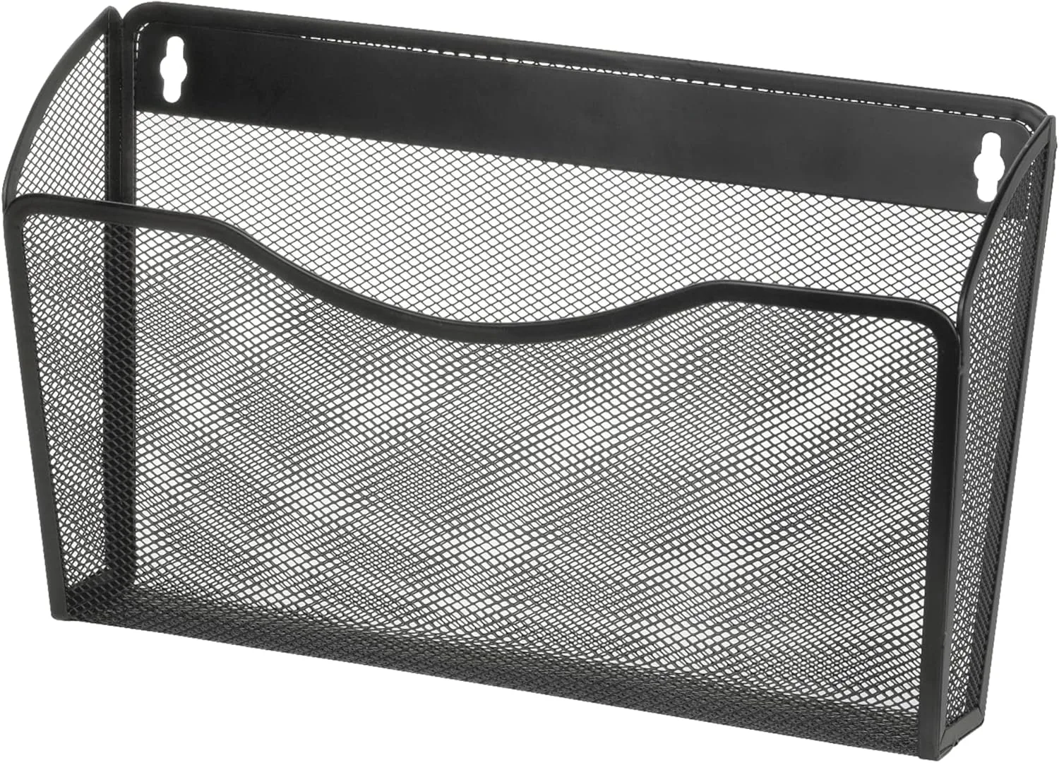 Office Depot Mesh Wall Letter File, Black