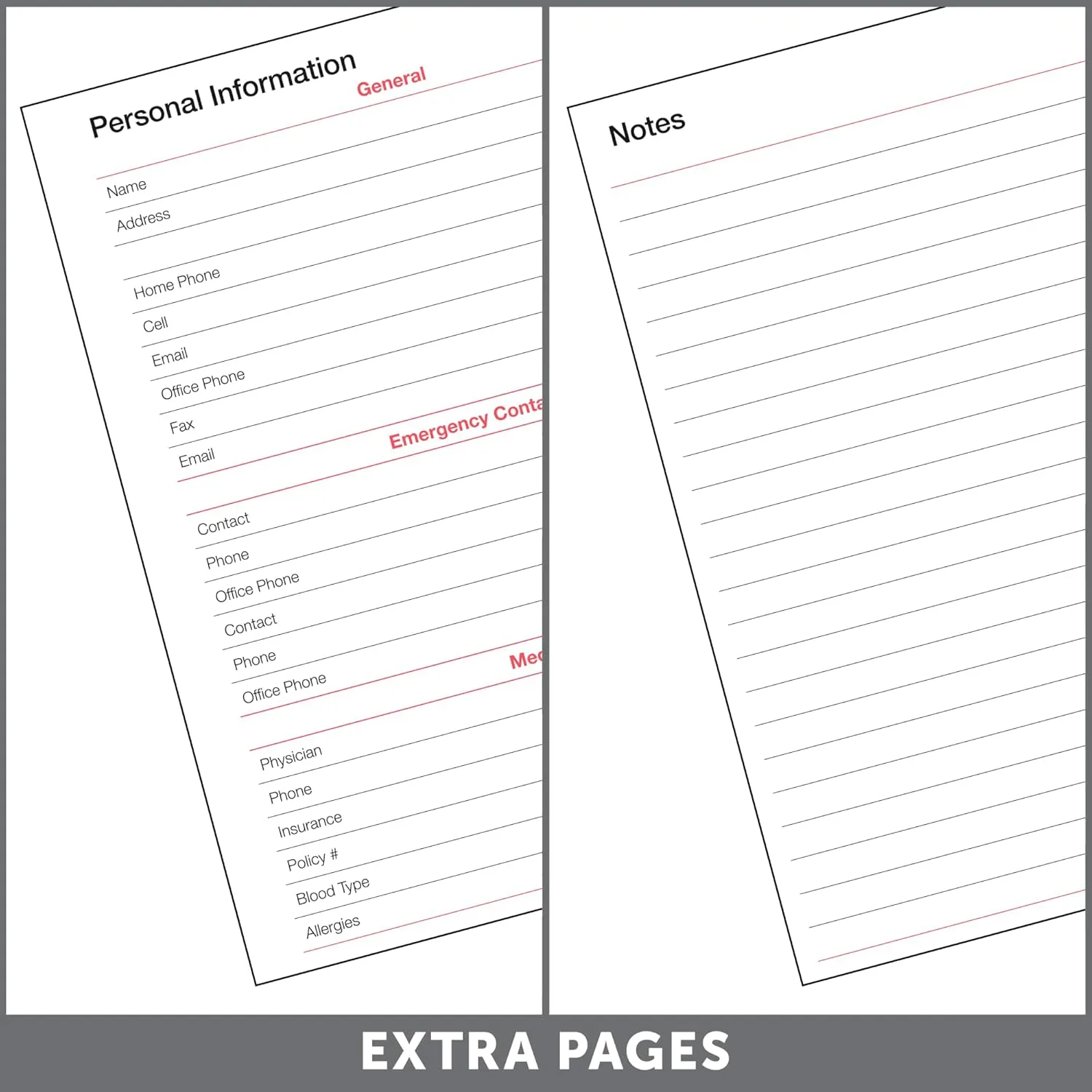 Office Depot Brand Monthly Planner, 8 1/2" x 11", Silver, January 2026 to December 2026, OD00163026