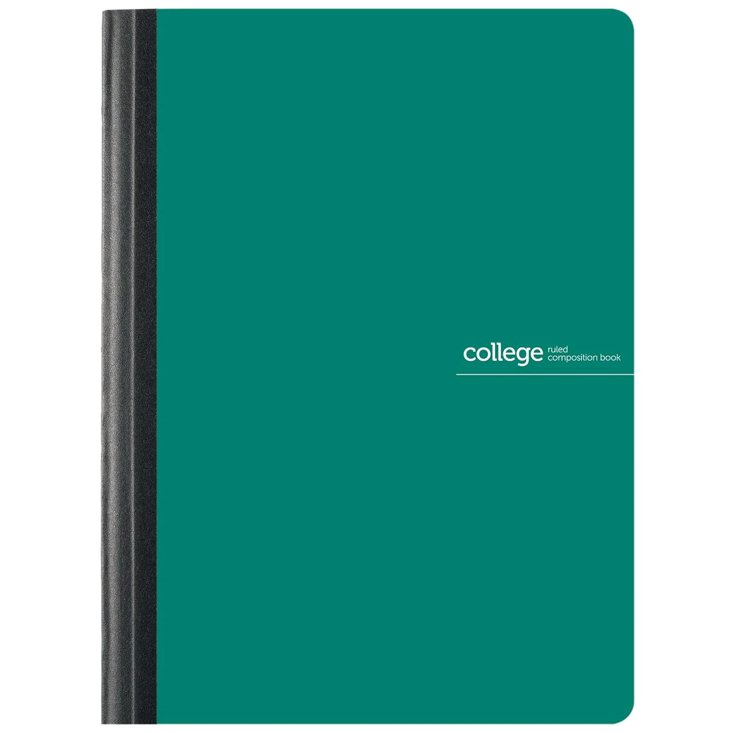 Office Depot® Brand Poly Composition Book, 7 1/2" x 9 3/4", College Ruled, 160 Pages (80 Sheets), Green